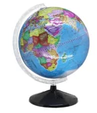 Globo terrestre tátil - Braille