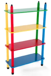 Prateleira colorida MDF